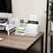 Mind Reader Desktop Organizer, File Storage, Accessory Storage, Workspace, Office, Metal Mesh, 11"L x 5.5"W x 5.25"H, White